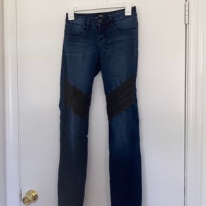 YMI motor cross style skinny jeans